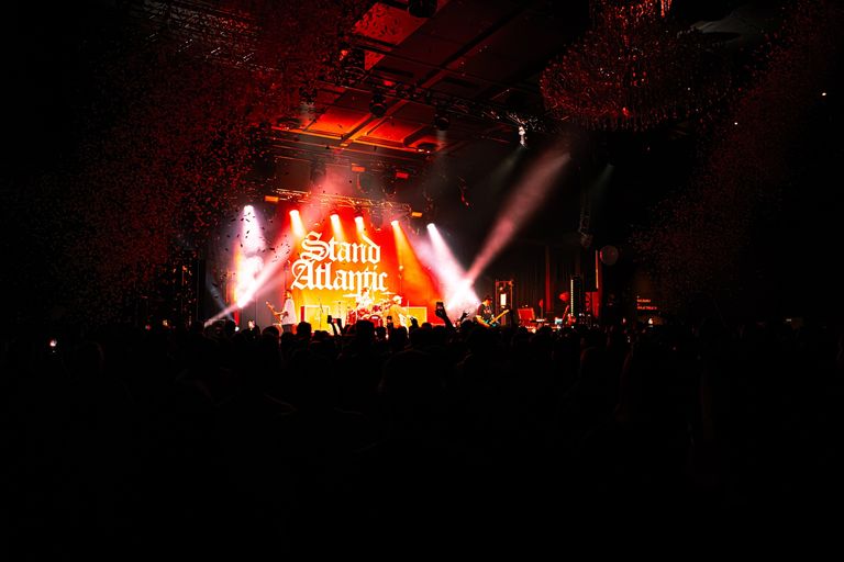 Stand Atlantic performing live in Adelaide at Hindley Street Music Hall